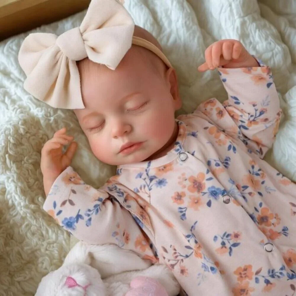 BABESIDE Lifelike Reborn Baby girl Dolls - 20 Inch-Soft Body Realistic baby doll